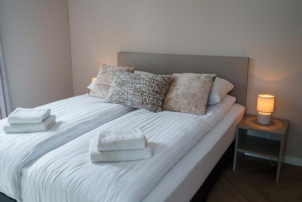Slaapkamer van de 8-persoons Villa Parkzicht